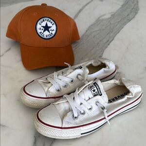 Converse All Star Shoreline SlipOn Sneakers and Cap Set